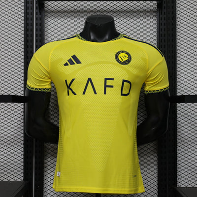 Player Version Al-Nassr Riyadh Home Jersey 2026-2027 Ronaldo Football Kit Soccer Shirt