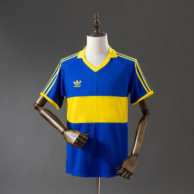 Boca Juniors Jersey 1985-86 Home Retro Football Kit