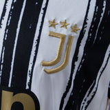 Juventus Home Jersey 2020-21 Retro Football Kit Soccer Shirt