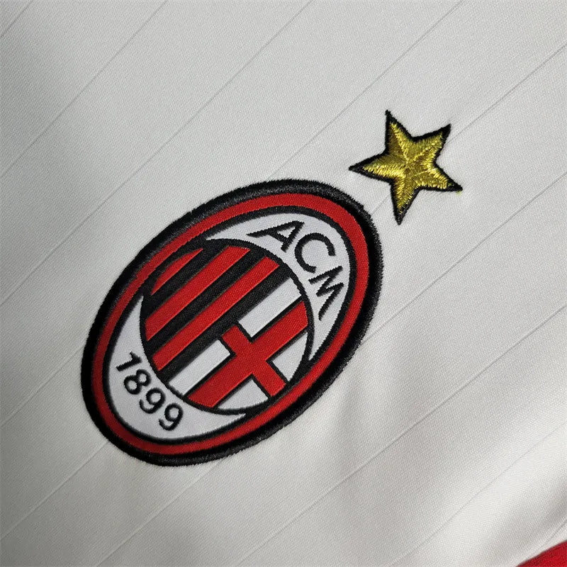 AC Milan Jersey Away Kit 2006 2007 Retro Long Sleeves