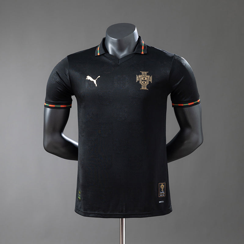 Player Version Portugal Black Jersey 2025/26 Home Football Kit Soccer Jersey