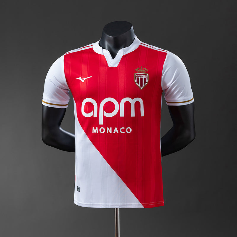 Monaco Jersey 25/26 Home Football Kit Player Version