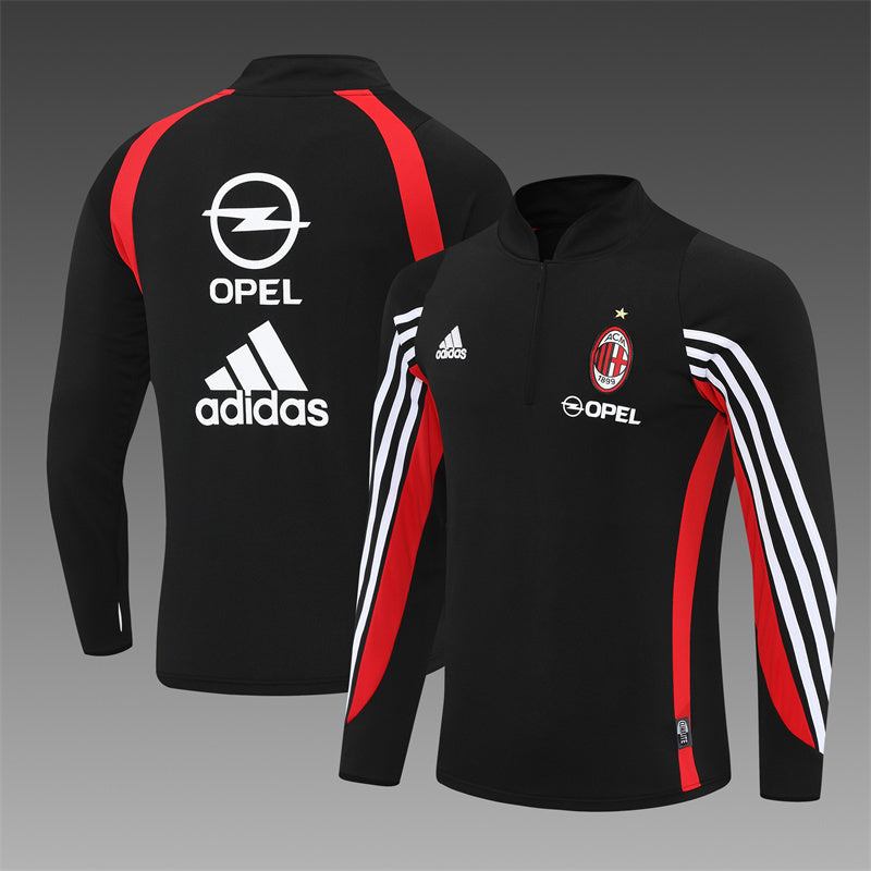 Retro AC Milan Training Tracksuits 2003-04 Football Kit Soccer Jersey