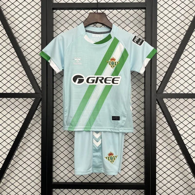 Kids Real Betis Away Jersey 25/26 Football Kit Soccer Jersey