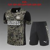 Kids PSV Eindhoven Training Tracksuits 25-26 Football Kit Soccer Jersey