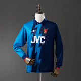 Arsenal Jersey 1995-96 Away Retro Football Kit Long Sleeves