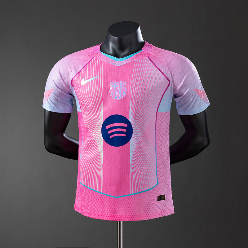 Barcelona Jersey 25/26 Pink Special Kit Player Version