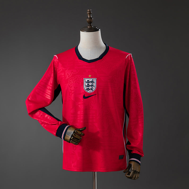 England Away Jersey 2026 World Cup Long Sleeves Football Kit Soccer Shirt