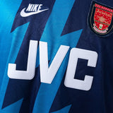 Arsenal Jersey 1995-96 Away Retro Football Kit Long Sleeves