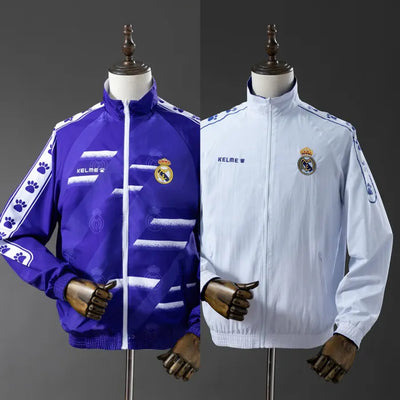 Real Madrid Windbreaker 2025/26 Reversible Football Kit