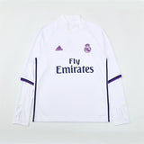Retro Real Madrid Training Tracksuits 2016-17 Football Kit Soccer Jersey