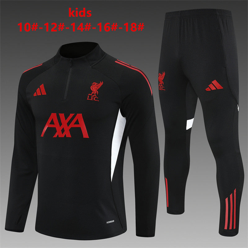 Kids Liverpool Training Tracksuits 25/26 Football Kit Soccer Jersey