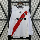 Retro River Plate Jersey 2006-07 Home Long Sleeves Football Kit Soccer Jersey