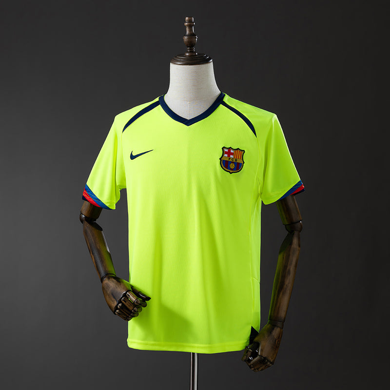 Barcelona Jersey 2005-06 Away Retro Football Kit