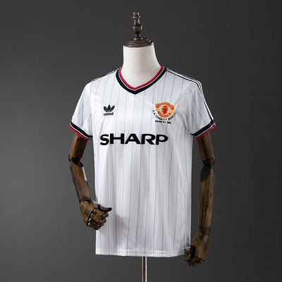Manchester United Away Jersey1983-84 Retro Football Kit Soccer Shirt