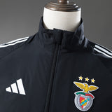 Benfica Windbreaker 1992-93 Black Football Jacket