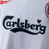 Liverpool Away Jersey 1998-99 Long Sleeves Retro Football Kit Soccer Shirt PalmSportss