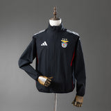 Benfica Windbreaker 1992-93 Black Football Jacket
