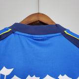 Retro Club America Jersey 2001-02 Away Blue Football Kit Soccer Jersey