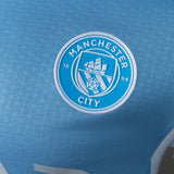 Player Version Manchester City Home Jersey 2026-2027 Long Sleeves Football Kit Soccer Shirt PalmSportss