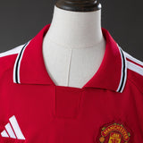 Kids Manchester United Home Jersey 2026-2027 Football Kit Soccer Shirt PalmSportss