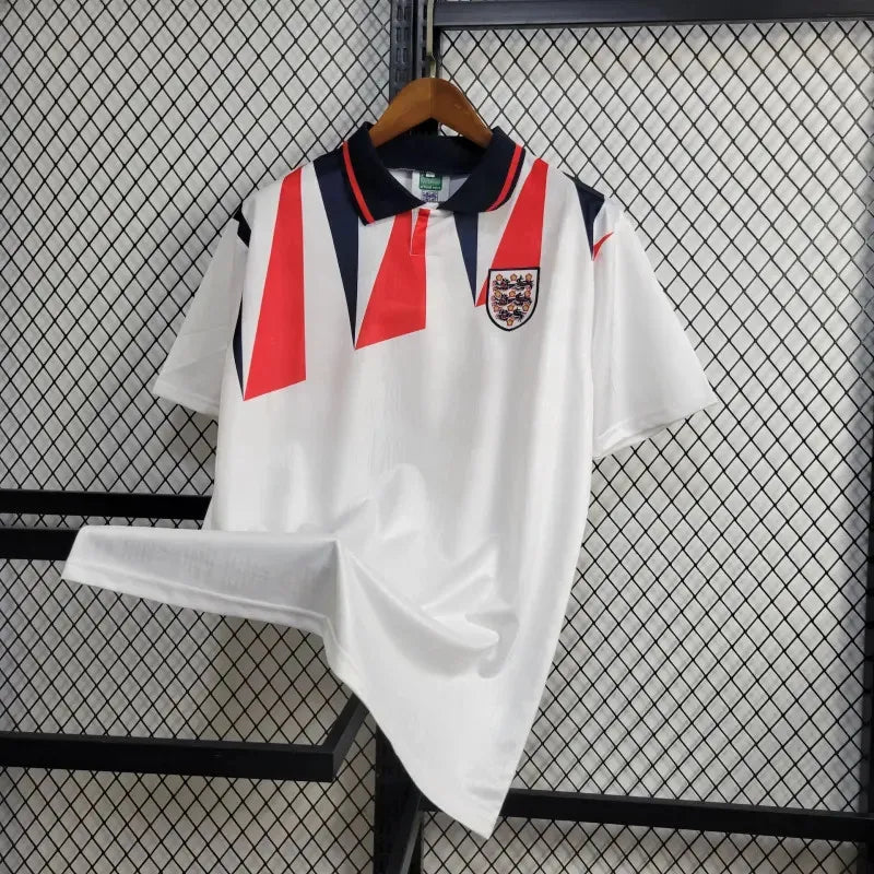 Camiseta retro de local de Inglaterra de 1992