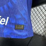 Player Version Pumas UNAM Jersey 25-26 Away Football Kit Blue Soccer Jersey