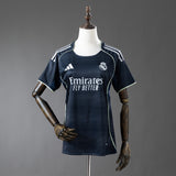 Women Real Madrid Jersey 25/26 Away Football Kit Soccer Jersey