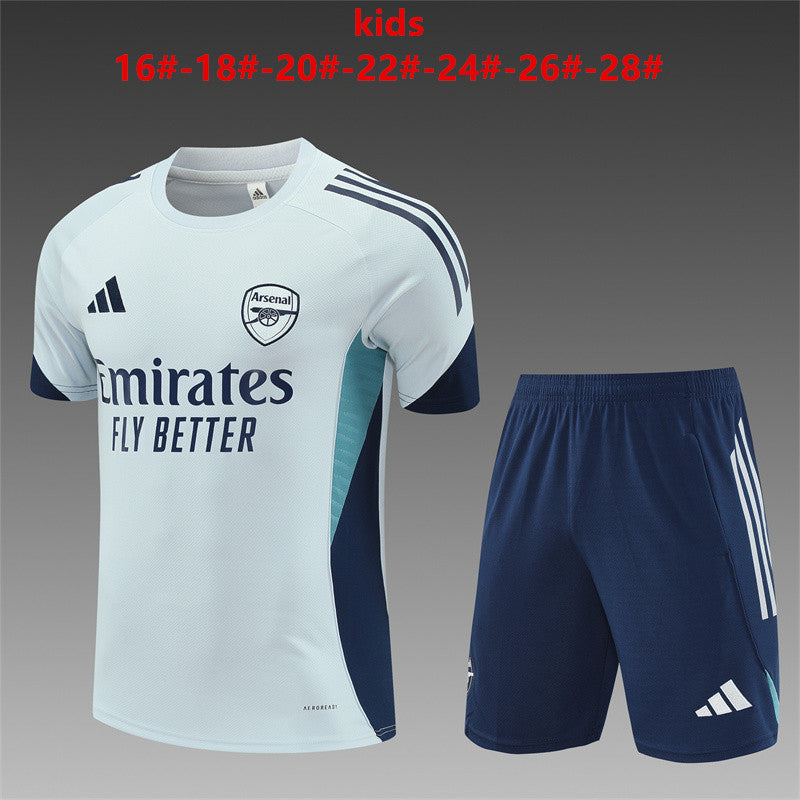Kids Arsenal Training Tracksuits 25-26 Football Kit Soccer Jersey