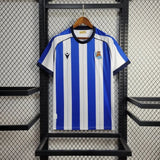 Real Sociedad Jersey 25/26 Home Football Kit Soccer Jersey - PalmSportss