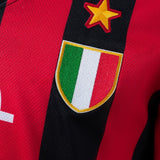 AC Milan Jersey 1996-97 Home Retro Football Kit