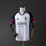 West Ham United Jersey 1999 Away Retro Football Kit
