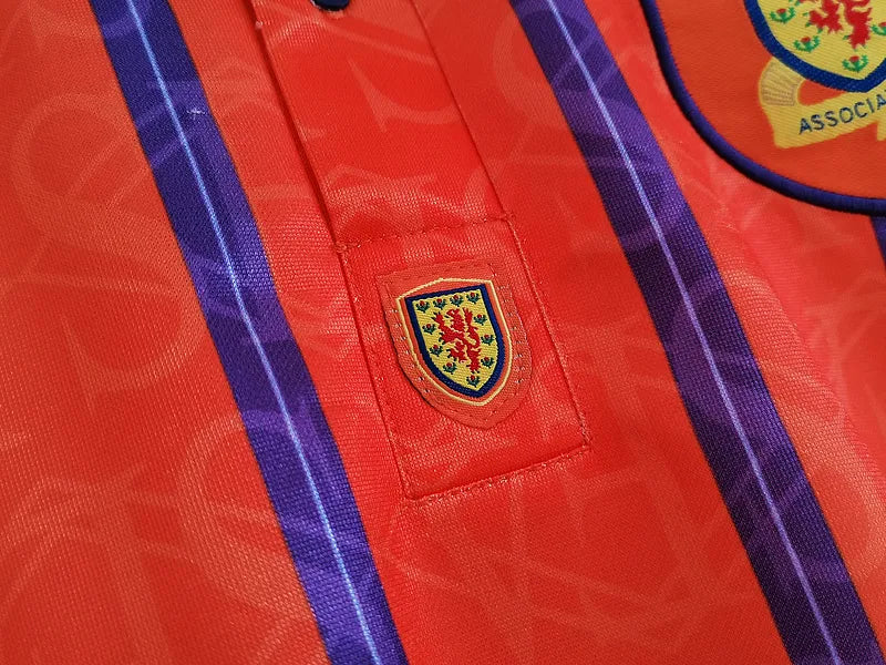 Retro Scotland Jersey 1994 Away Football Kit Soccer Shirt