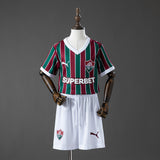 Kids Fluminense Home Jersey 2026-2027 Football Kit Soccer Shirt