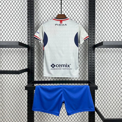 Kids Cruz Azul Jersey 25/26 Away Football Kit Soccer Jersey