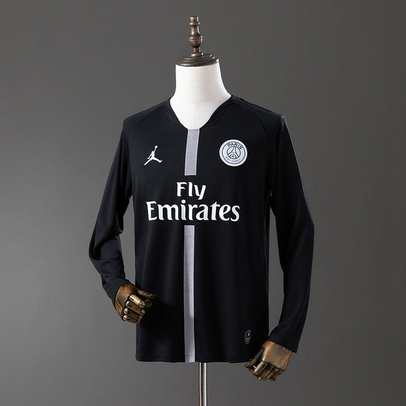 PSG Jersey 2018/19 Third Football Retro Kit Long Sleeves