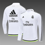 Retro Real Madrid Training Tracksuits 2015-16 Football Kit Soccer Jersey