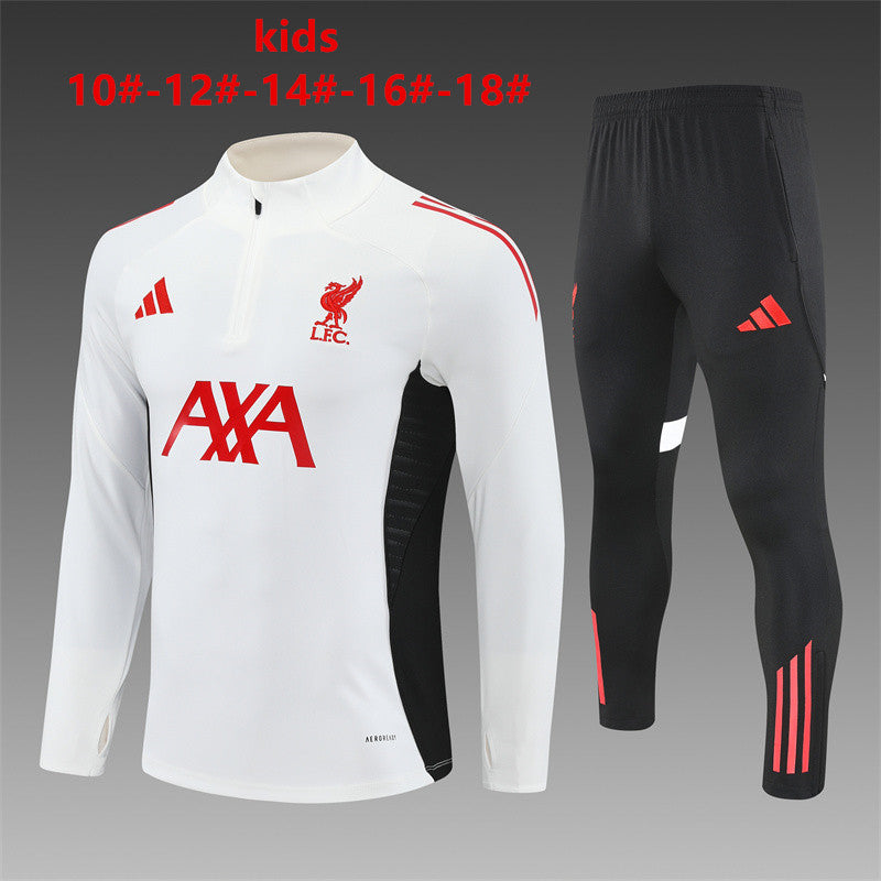 Kids Liverpool Training Tracksuits 25/26 Football Kit Soccer Jersey
