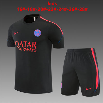 Kids PSG Training Tracksuits 2026-2027 Football Kit Soccer Jersey