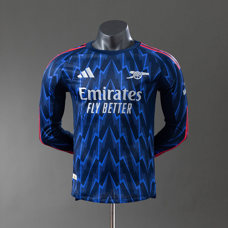 Arsenal Jersey 25/26 Away Long Sleeves Football Kit Player Version