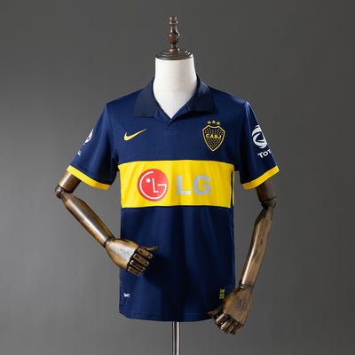 Boca Junios Jersey 2009-10 Home Retro Football Kit