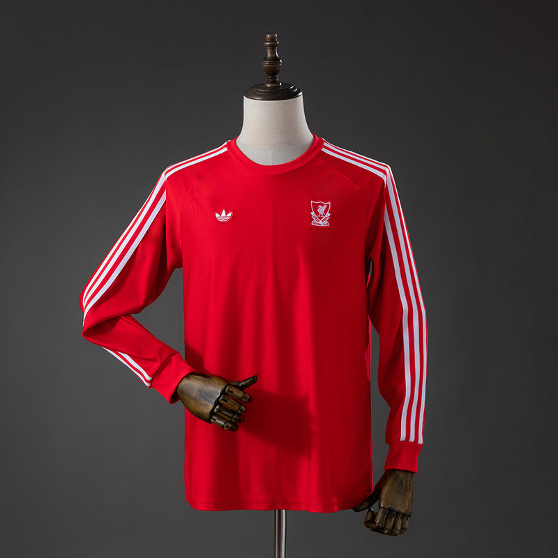 Liver Red Jersey 2026-2027 Long Sleeves Football Kit Soccer Shirt