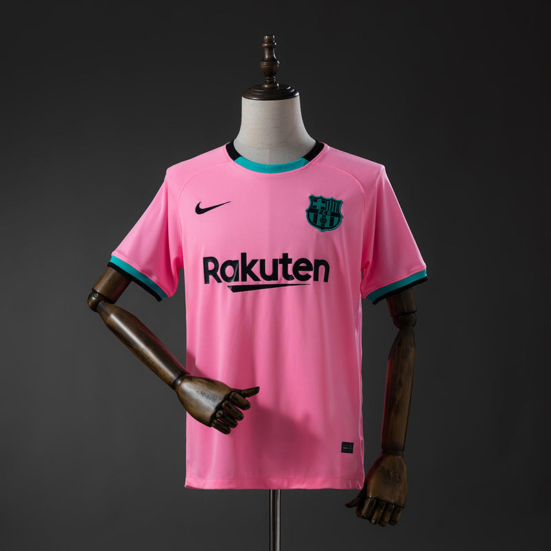 Barcelona Third Jersey 2020-21 Retro Football Kit Soccer Shirt