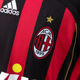 AC Milan Jersey 2006-07 Home Retro Football Kit Long Sleeves