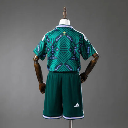 Kids Saudi Arabia Home Jersey 2026 World Cup Football Kit Soccer Shirt PalmSportss