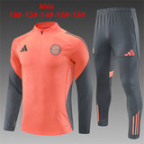 Kids Bayern Munich Training Tracksuits 25/26 Football Kit Soccer Jersey