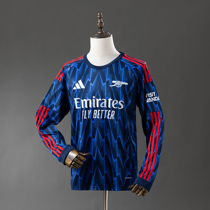 Arsenal Jersey 25/26 Away Football Kit Long Sleeves