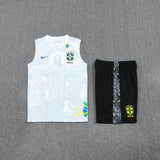 Brazil Vest Set Training Tracksuits 25/26 Football Kit Soccer Jersey