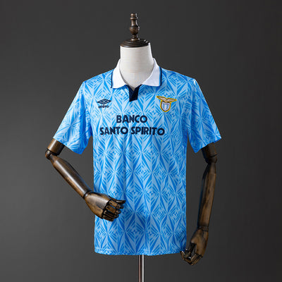 Lazio Jersey 1991-92 Home Retro Football Kit