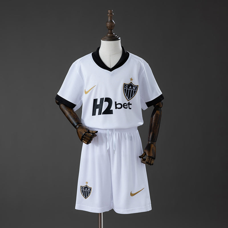 Kids Mineiro Away Jersey 2026-2027 Football Kit Soccer Shirt
